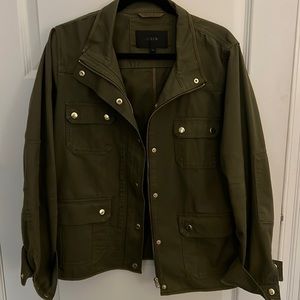 EUC JCrew cotton field jacket